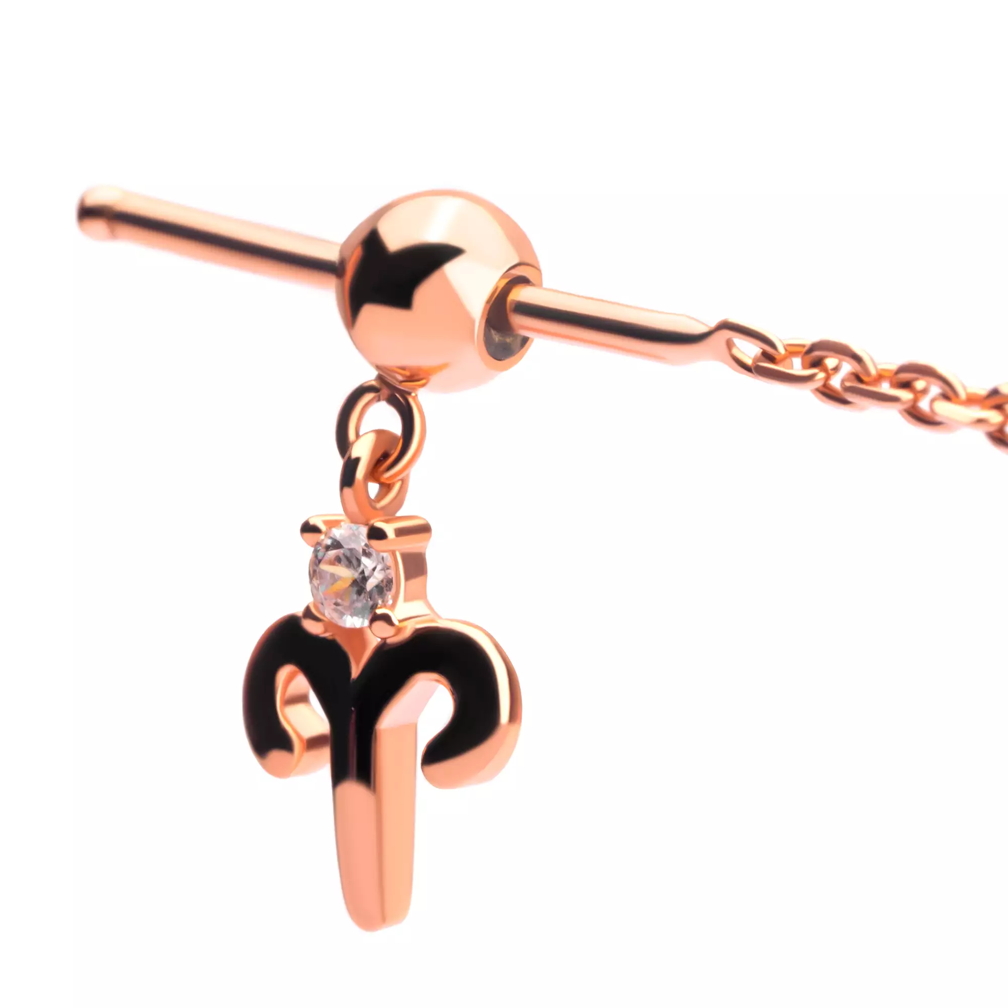 Liontin Emas 7k - Leo Gold Charm - Luxxe 01 Collection - Juene Jewelry