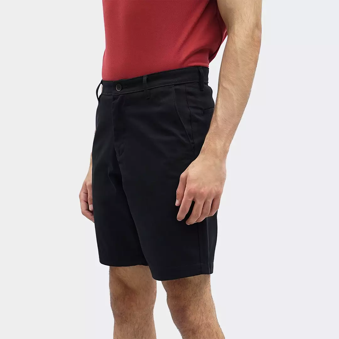 MANZONE Celana Pendek Bermuda Pria Casual SLIM FIT Arion - Bestbuy-Black