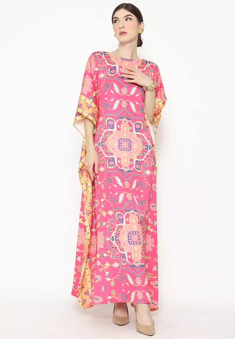 Kanzi Exclusive Short Sleeve Classic Kaftan
