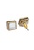 estele gold Estele Gold Plated Square Shaped Kundan Stud Earrings for Women 35C18AC7CE79EFGS_3