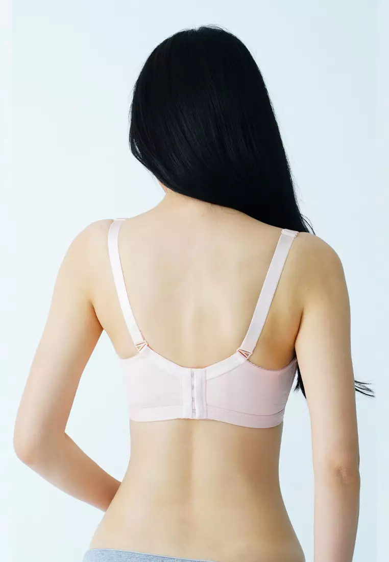 9months Maternity Pink Front Snap Wirefree Maternity Nursing Bra 2024, Buy  9months Maternity Online