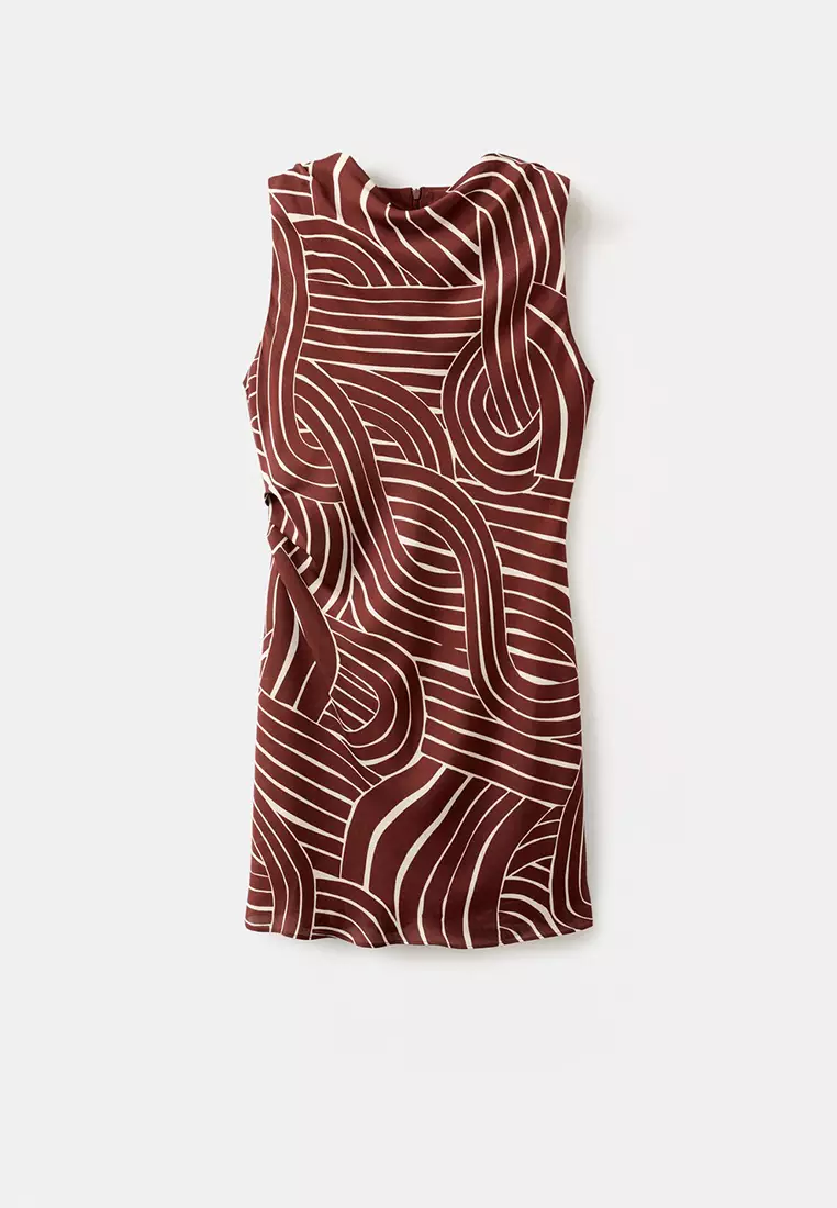 Geometric Print Dress