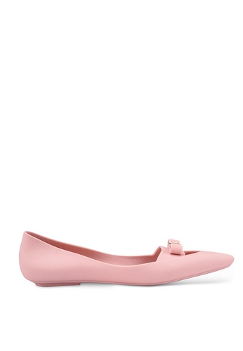Milliot & Co. pink Annalee Rounded Toe Ballerina Flats D9EAESHDB4B3B6GS_1