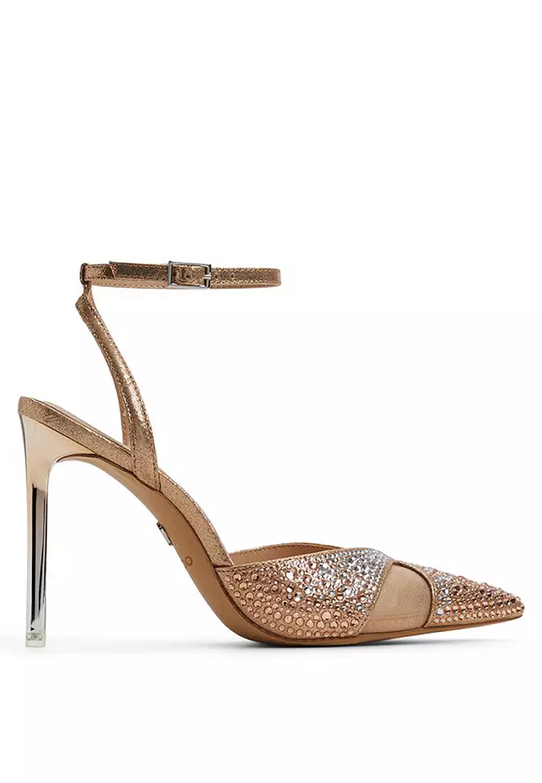 Discount on ALDO  shoes - SKU: Dunmere Ankle Strap Heels