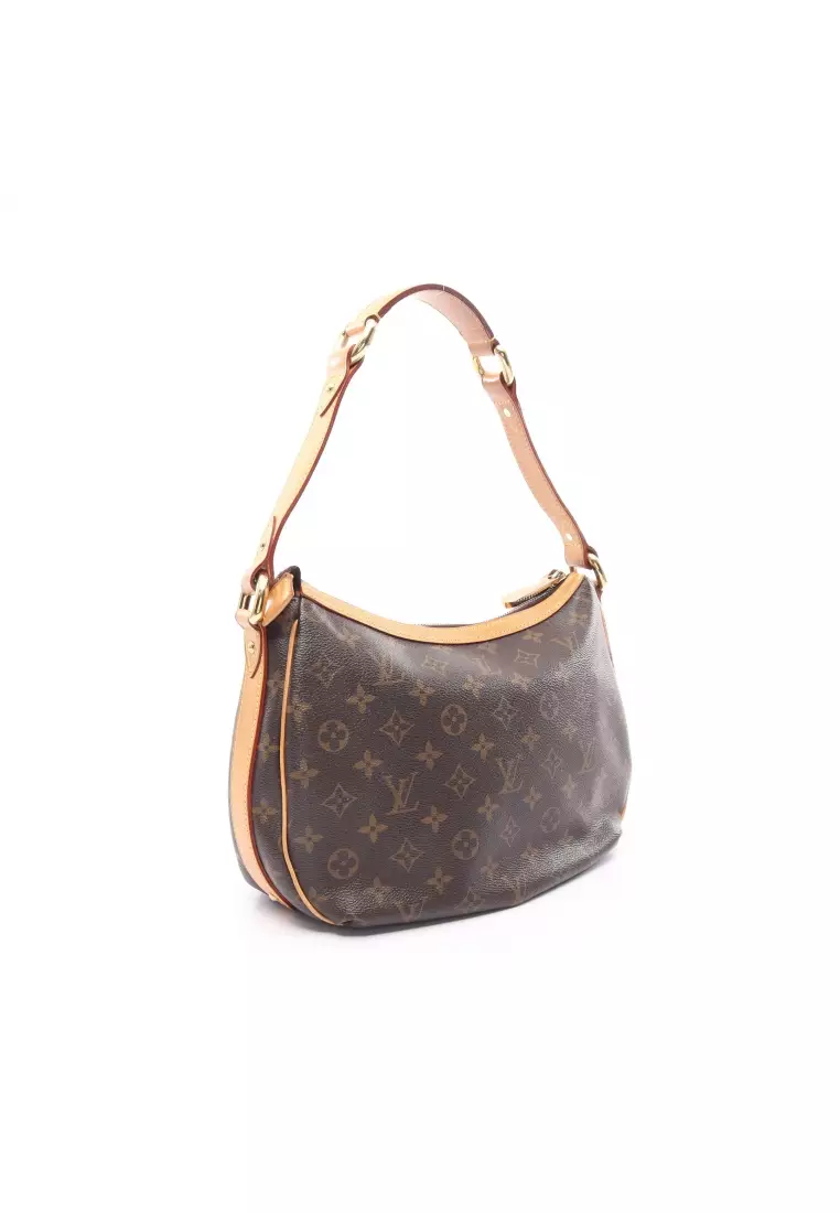 Louis+Vuitton+Croissant+Hobo+Bag+PM+Brown+Canvas for sale online