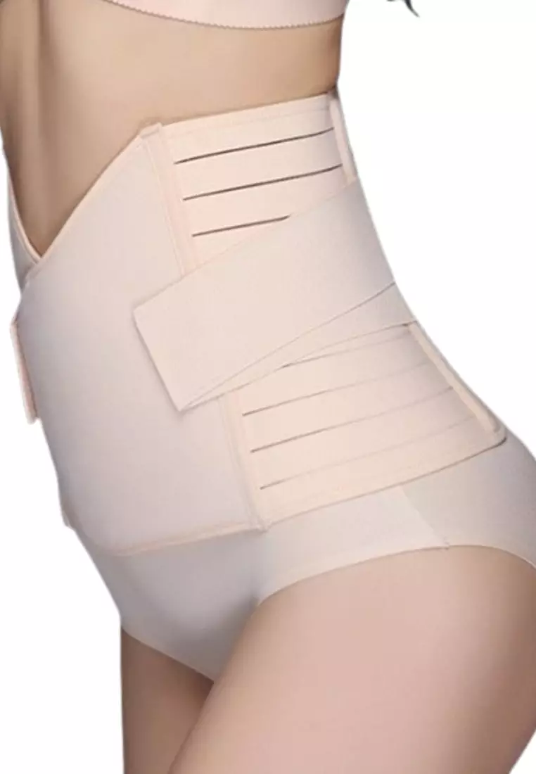 Maya Bengkung Modern in Nude Postpartum Girdle Belt