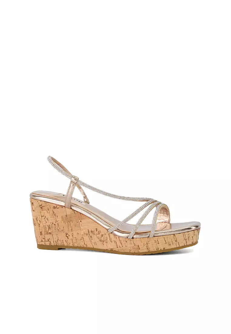 Kingley Casual Sandals Gold