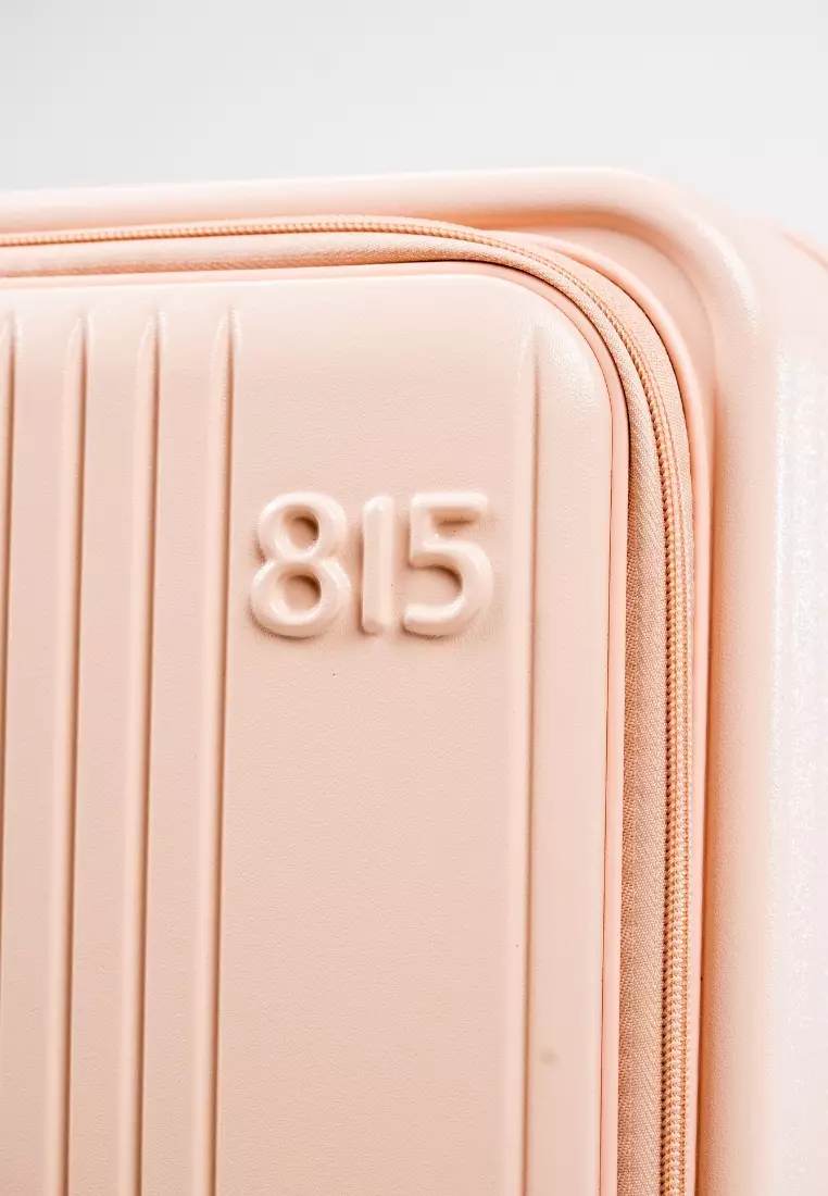 Alpha 28" Large Hard Case Luggage Blush Pink