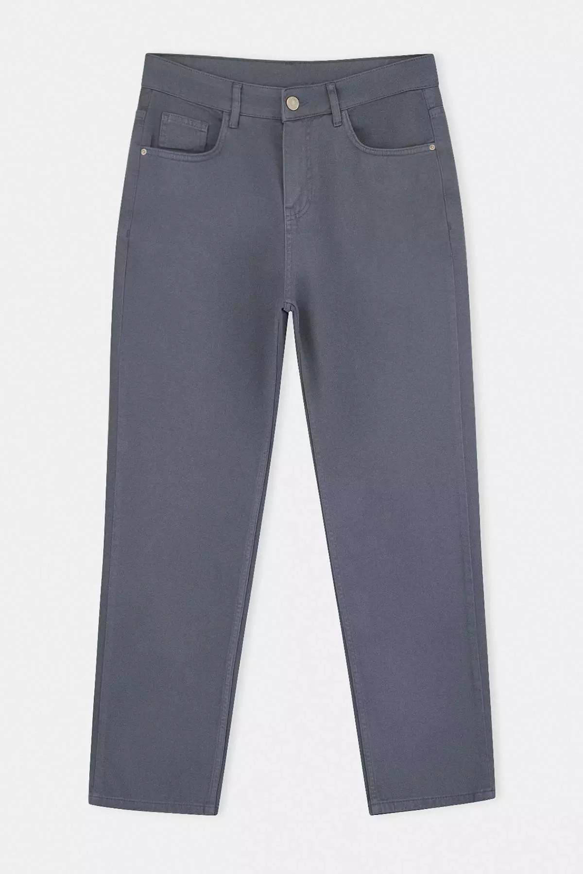 Straight Cut Denim Jeans