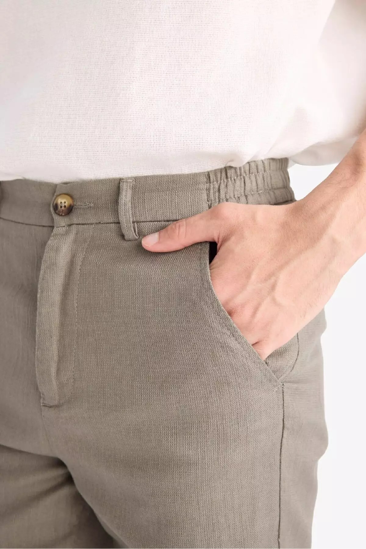 100% Cotton Bermuda Shorts D4268Ax25Sm