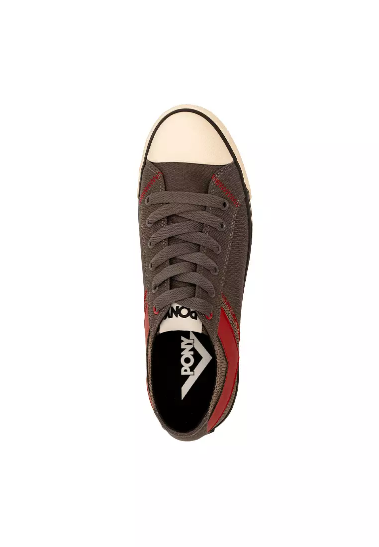 Men's Shooter Low Dark Gull Gray / True Red