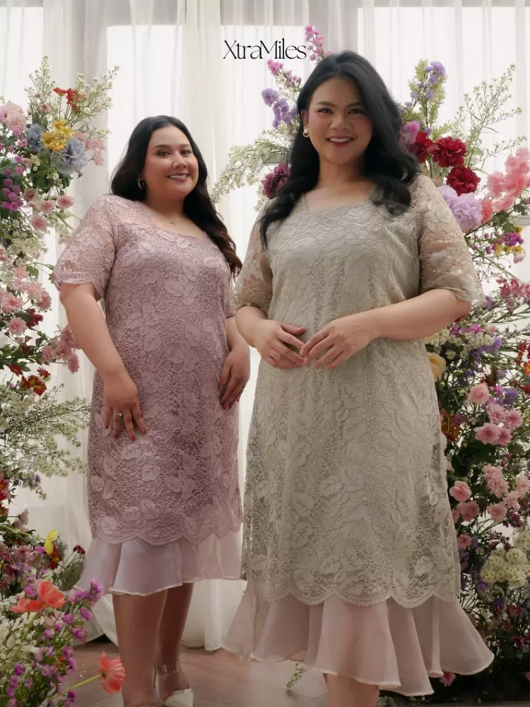 xtramiles Ladies dress candace dusty lilac