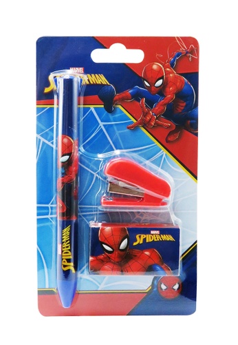 Disney Mickey Spiderman Stapler Stationery Set F4A3CHL407E773GS_1