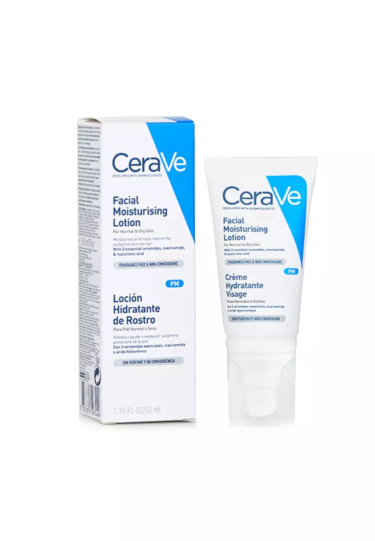 Cerave - Facial Moisturizing Lotion For Normal To Dry Skin 52ml/1.75oz