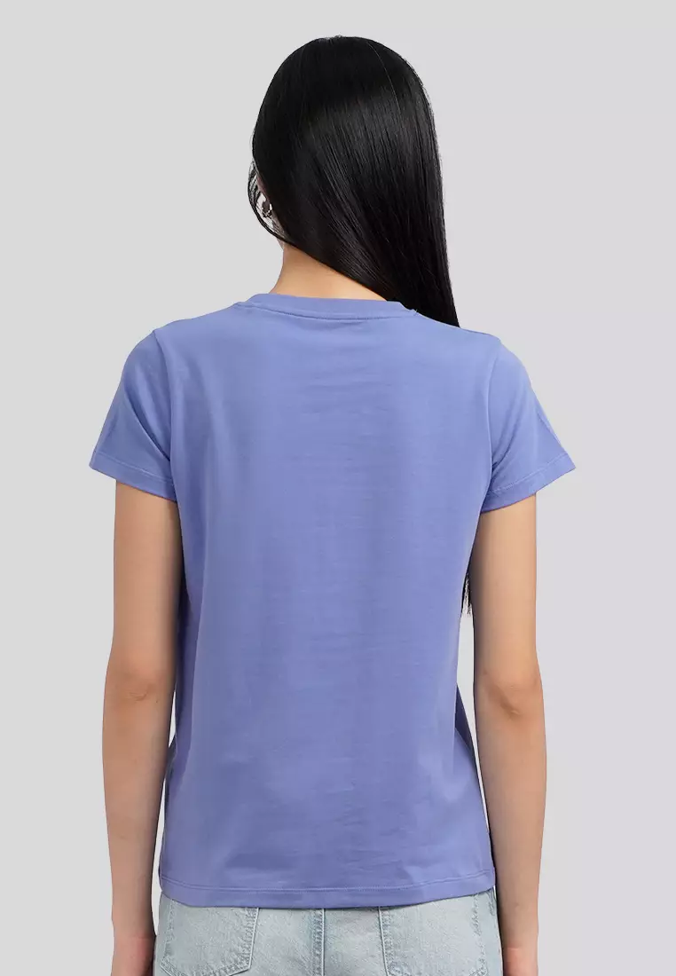 Basic Round Neck Cotton T-Shirt