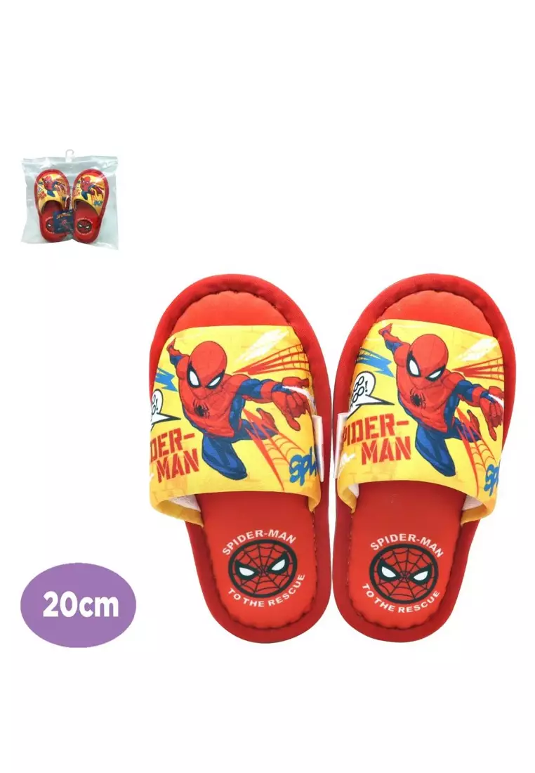 Kids marvel sales slippers