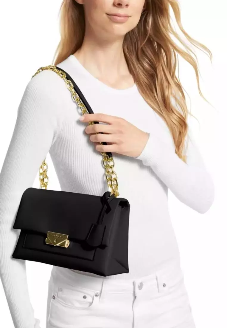 Michael Kors Cece Medium Shoulder Bag Black