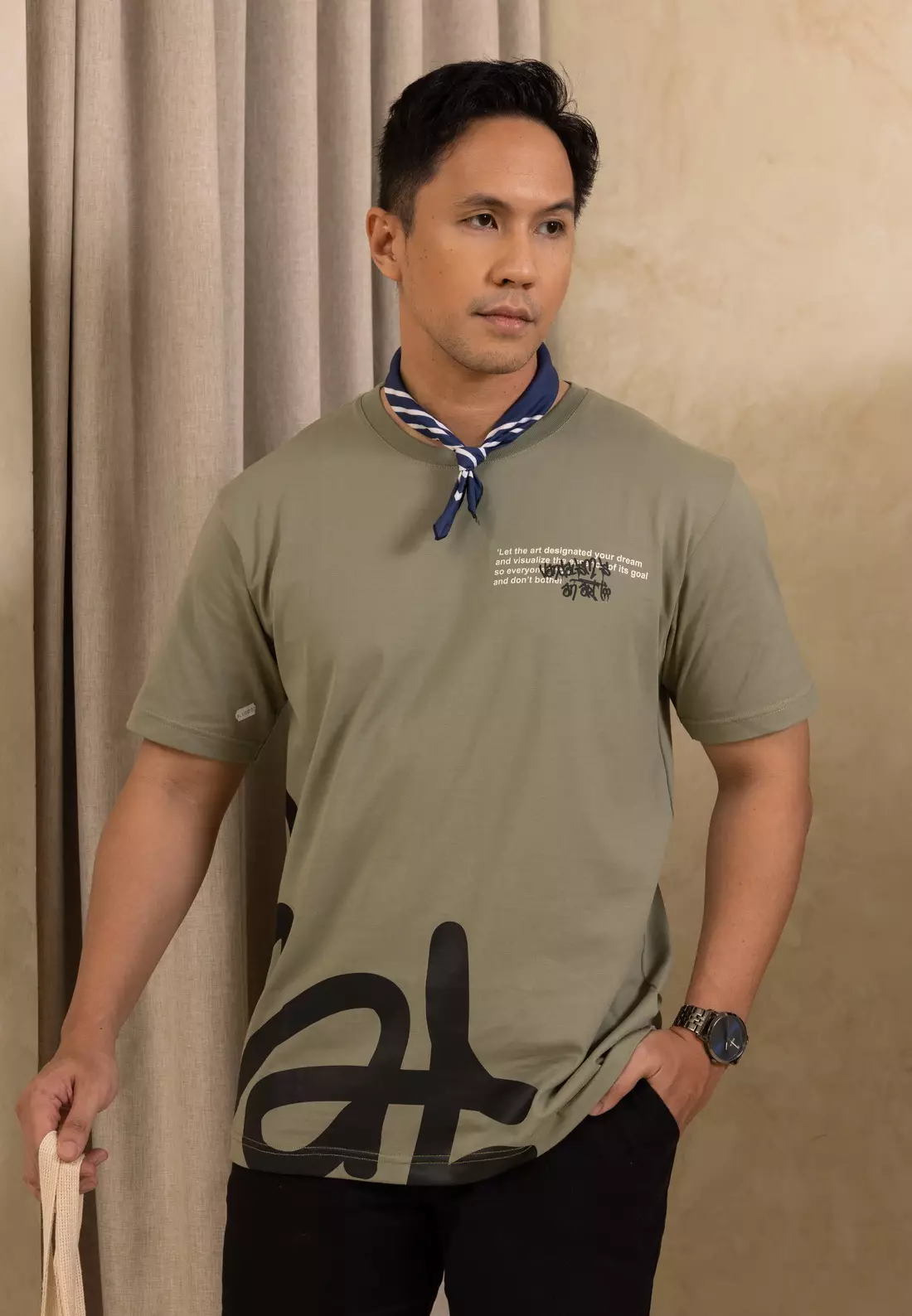 NX T-Shirt Cotton Combed Tebal Pria 207370401