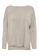 ONLY grey Amalia Long Sleeve Boat Neck Pullover 07D67AA3949F03GS_3