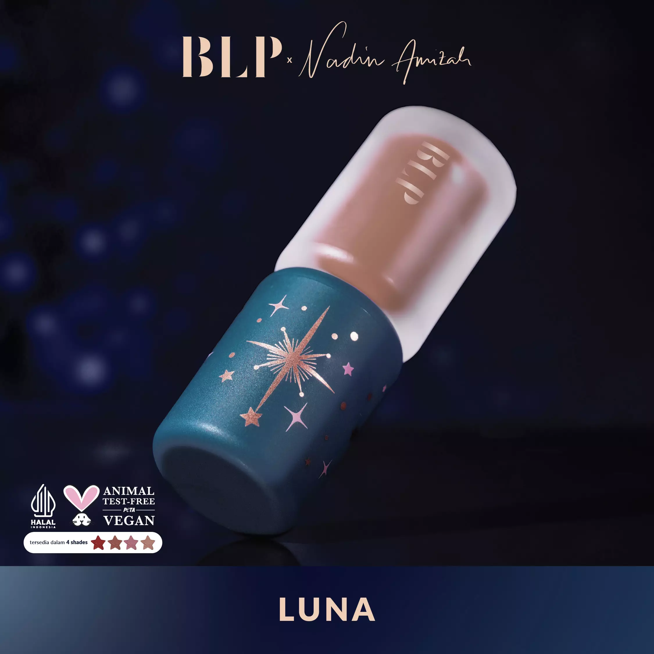 BLP x Nadin Amizah - Lip Cloud Luna - Lipcream