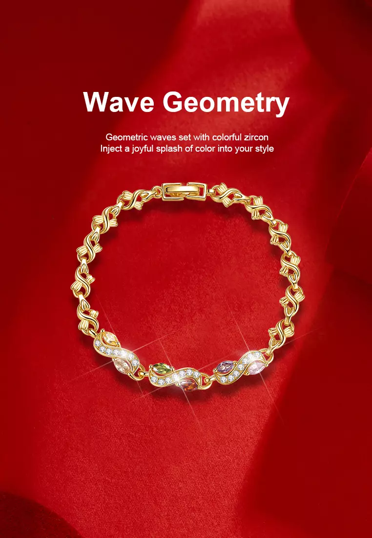 Gelang Wanita B004 Korea Titanium Original Anti Luntur Perhiasan Cewek