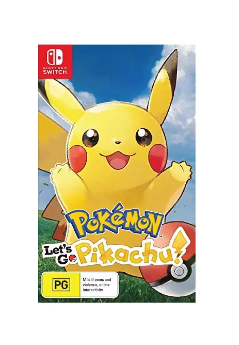 Pokemon nintendo switch 2025 let's go pikachu