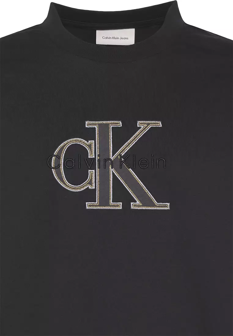 Relaxed Logo Appliqué T-Shirt - Calvin Klein Jeans