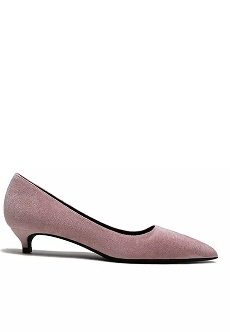 3CM Uniform Pointed High Heel Shoes HZL132