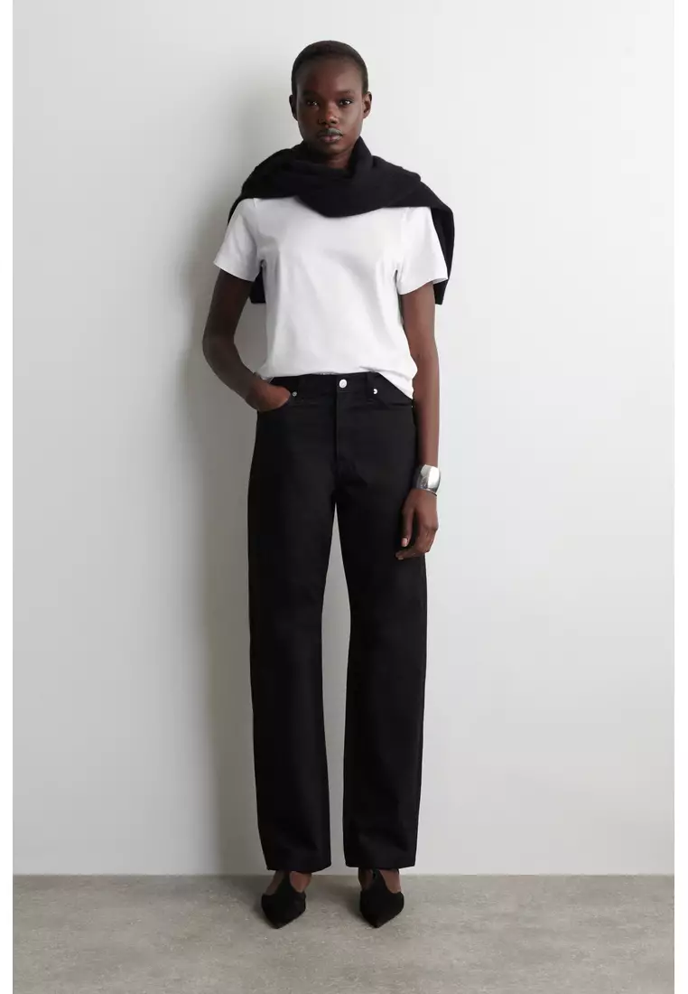 COTTON CREW-NECK T-SHIRT