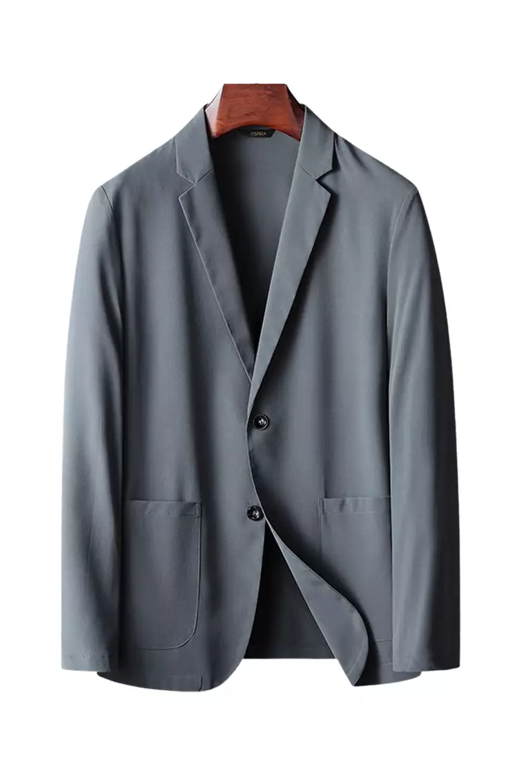 Mens grey summer top jacket