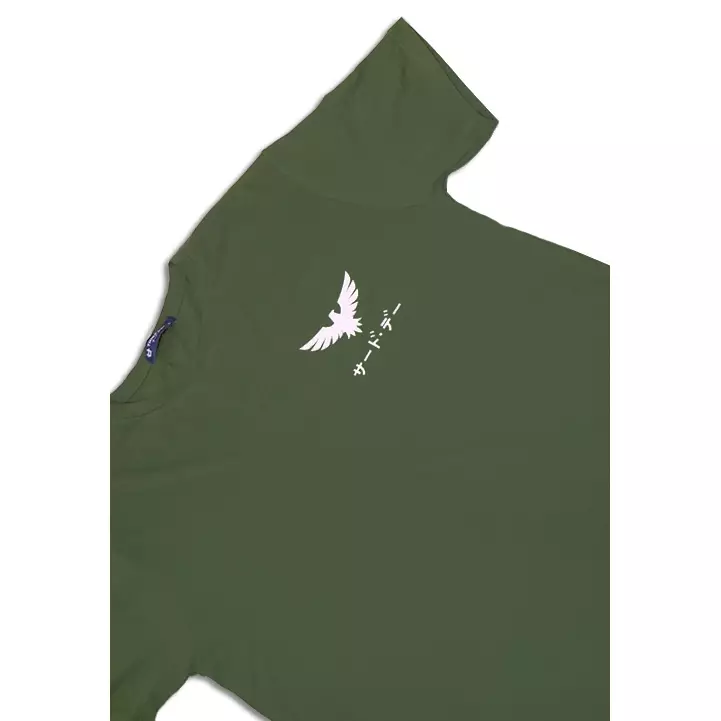 MTE93 eagle katakana gra Kaos Hijau