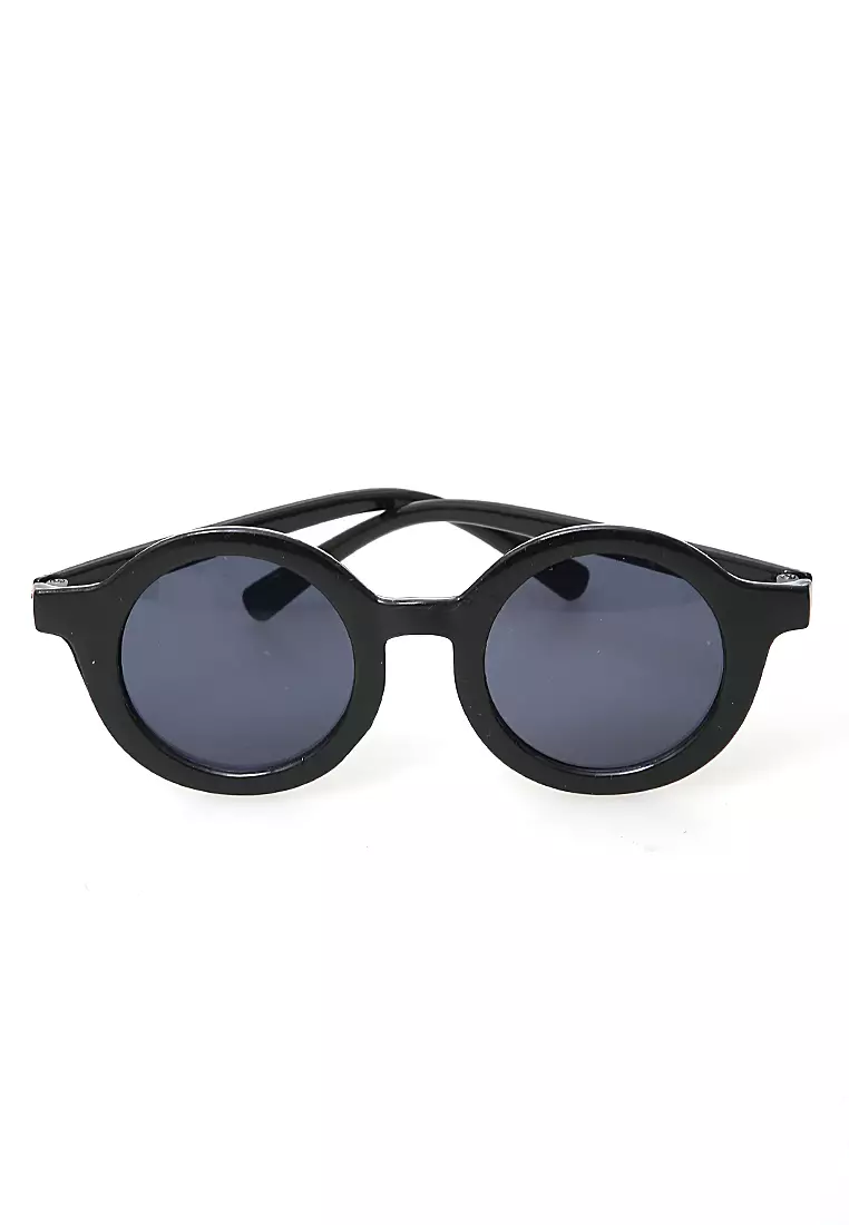 Ulrico Kacamata Anak Unisex UV Protection Kids Sunglasses Cute Design Material Plastic ORIGINAL - Black