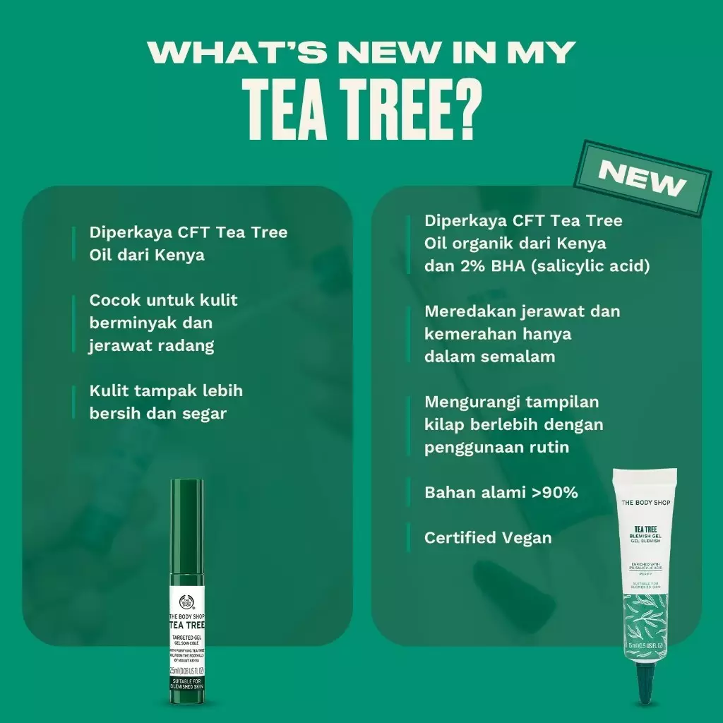 Tea Tree Blemish Gel 15ml