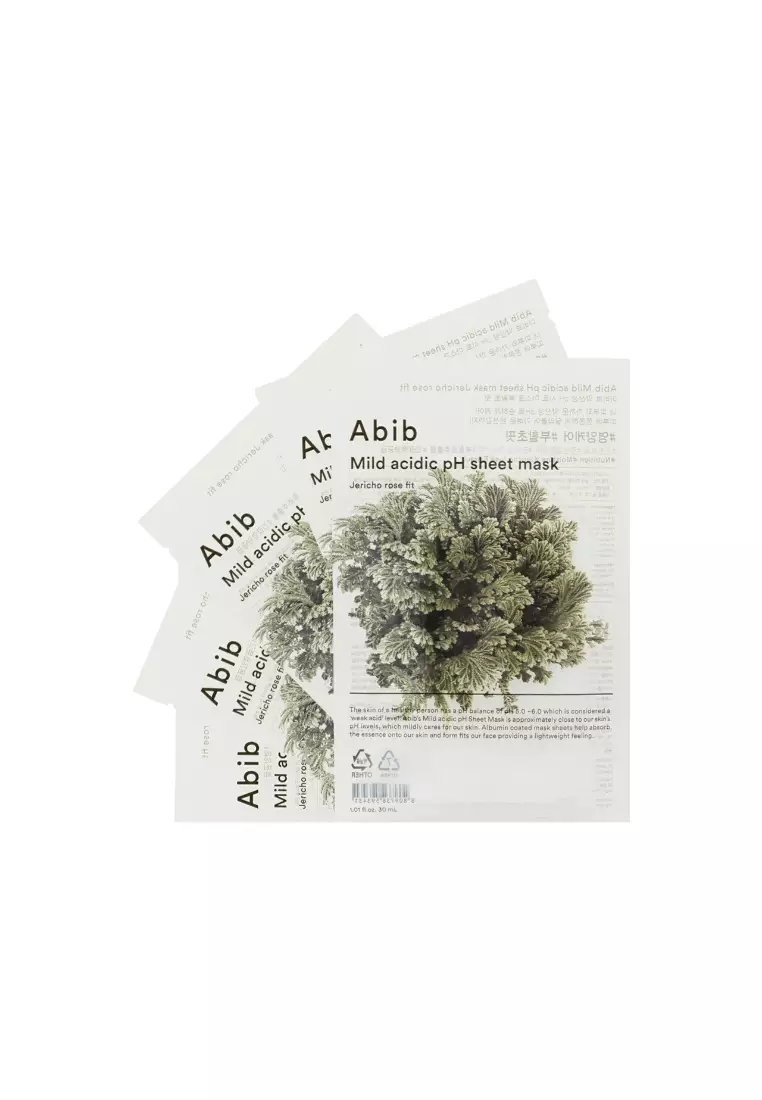 Abib Mild Acidic Ph Mask - Jericho Rose 5pcs