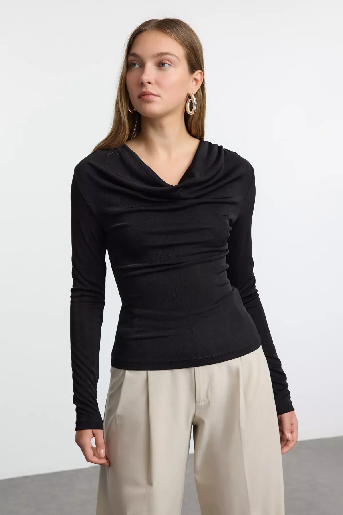 Cowl Neck Top