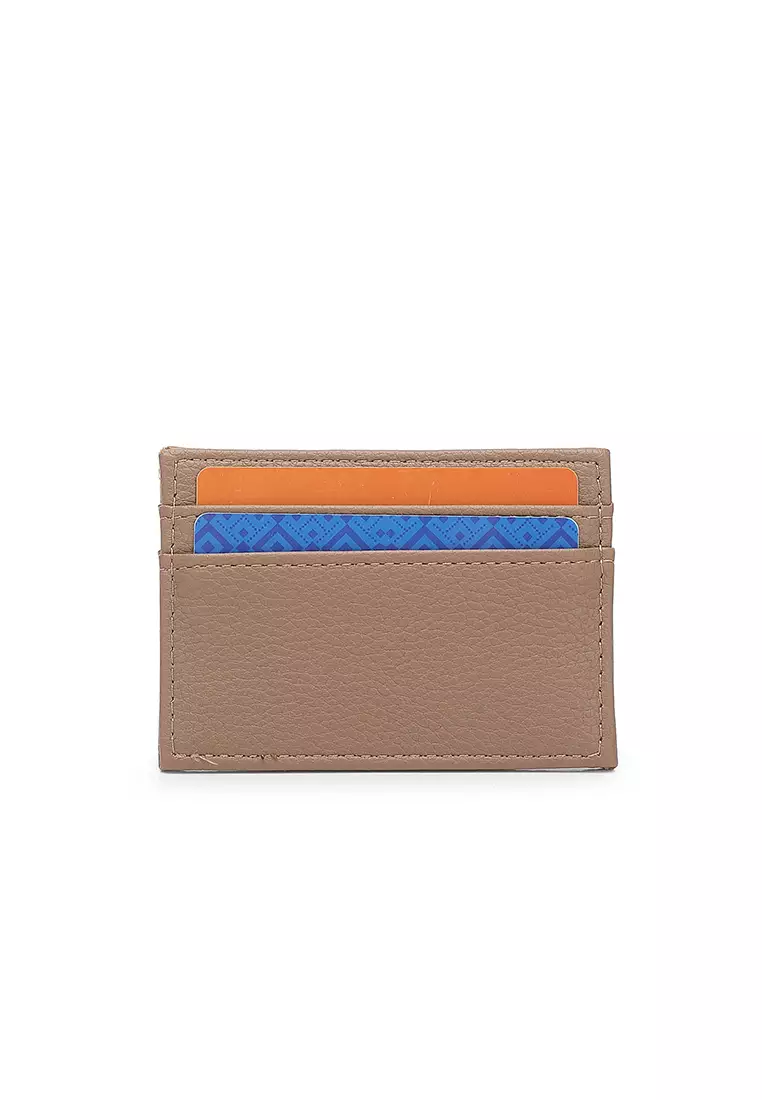 Women's 2 in 1 Purse/Wallet With Coin Compartment - Dark Beige