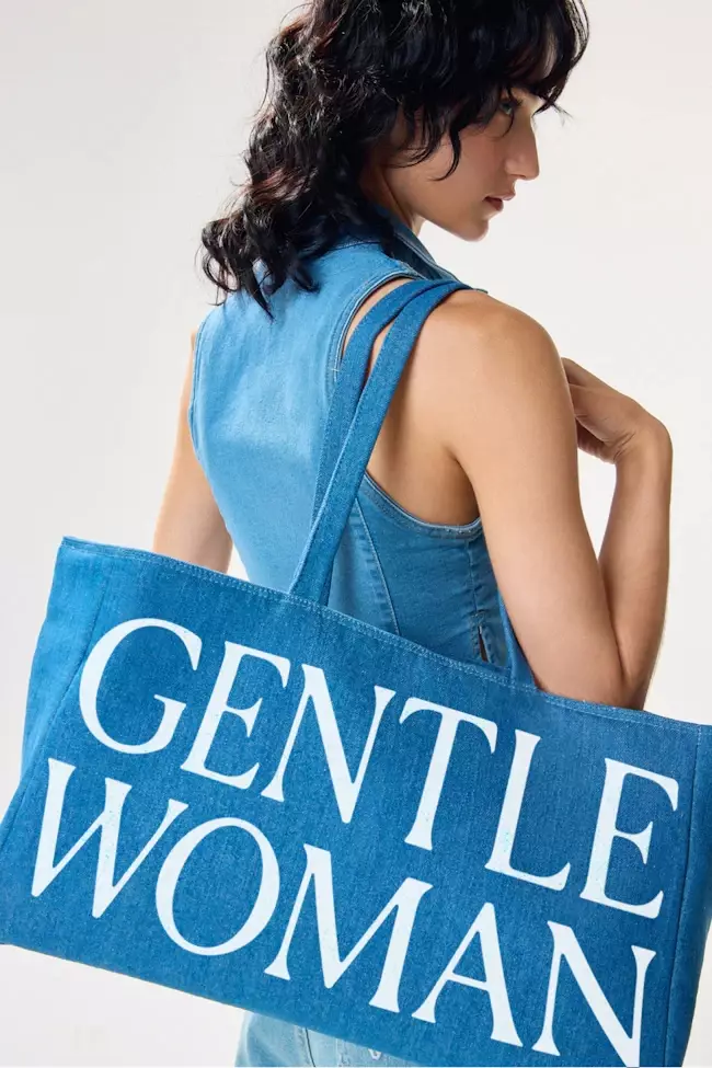 Gentlewoman Denim Hand Bag