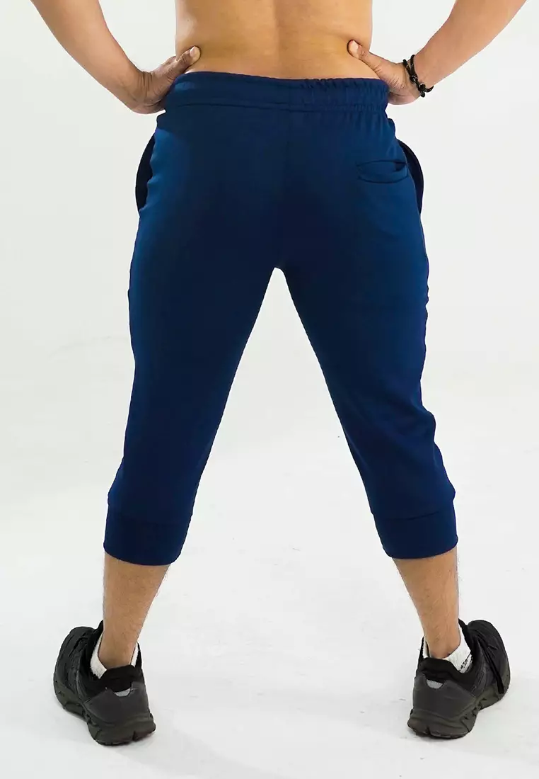 Jogger Pants 3/4 Stretch FastTrack series Navy