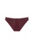 ZITIQUE red Young Girls' Spring-summer Thick Pad Push Up Nylon Lingerie Set (Bra And Underwear) - Wine Red D101DUS7F6F3EAGS_3