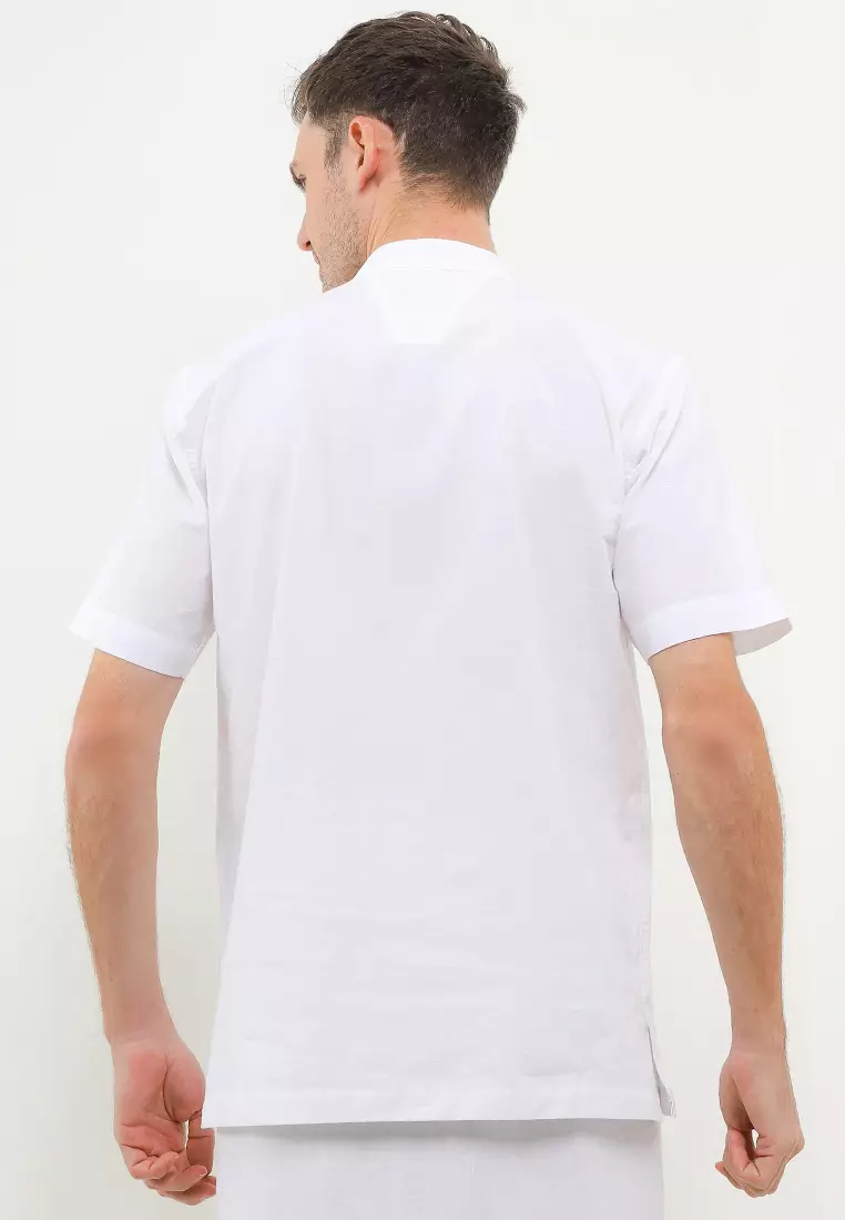 Rustling Leaf Short Baju Koko