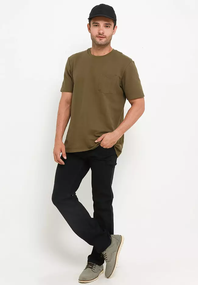 Original 5 Pocket Straight Stretch Denim Pants