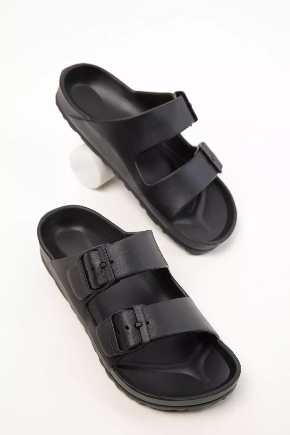 Black Unisex Slippers 16179