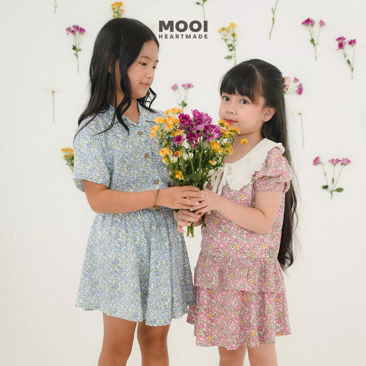 Mooi Rok Anak Perempuan Vinka Skirt - Light Blue