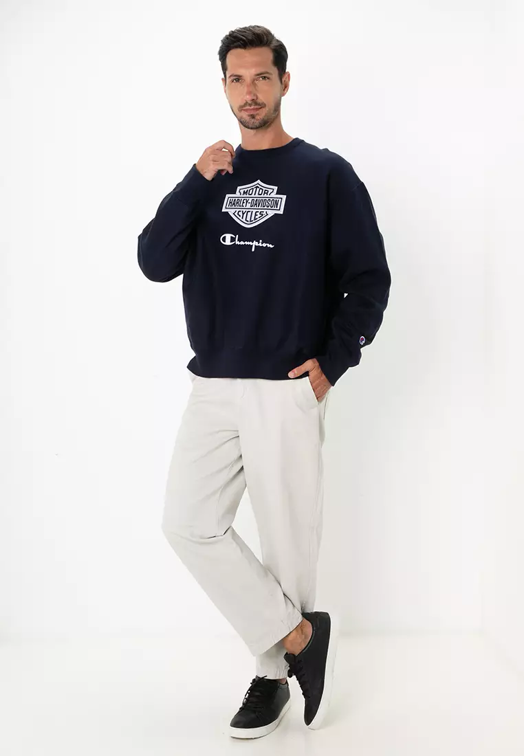 Harley-Davidson® Champion x Harley-Davidson® Fanatic Crew Neck Sweatshirt