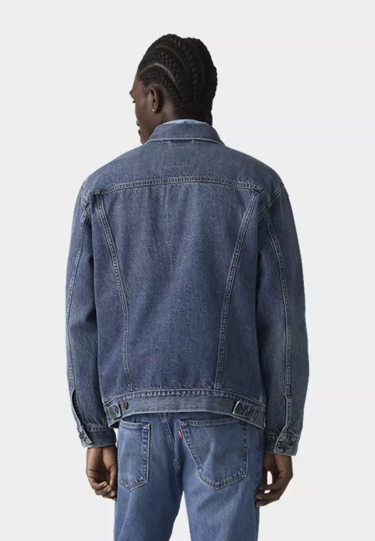 Men's Relaxed Trucker Jacket A5782-0079