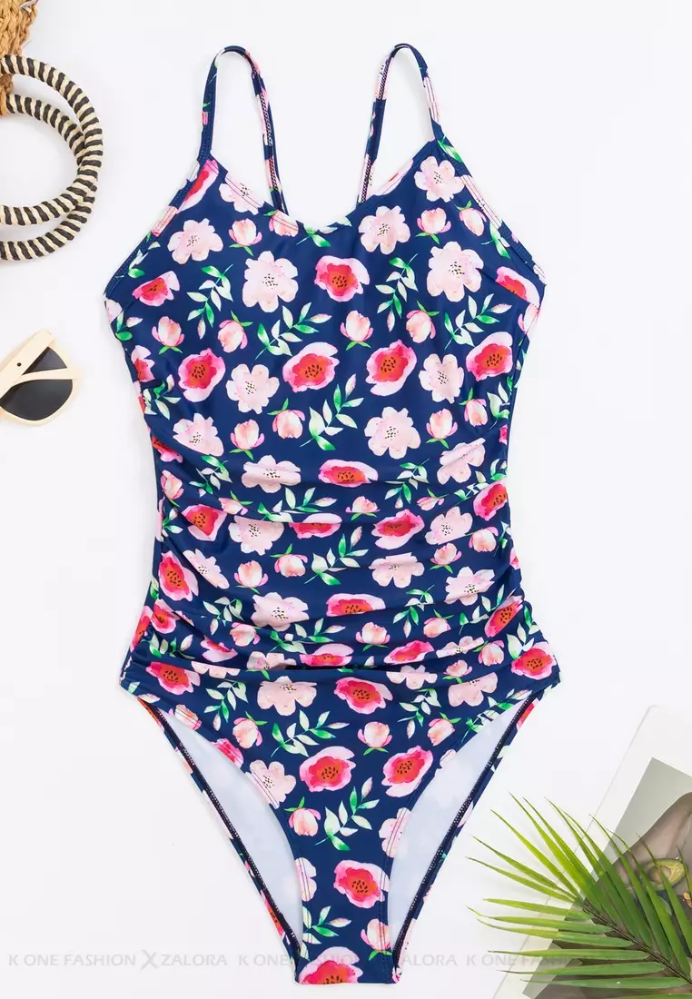 Sexy Suspender One-Piece Bikini Swimsuit