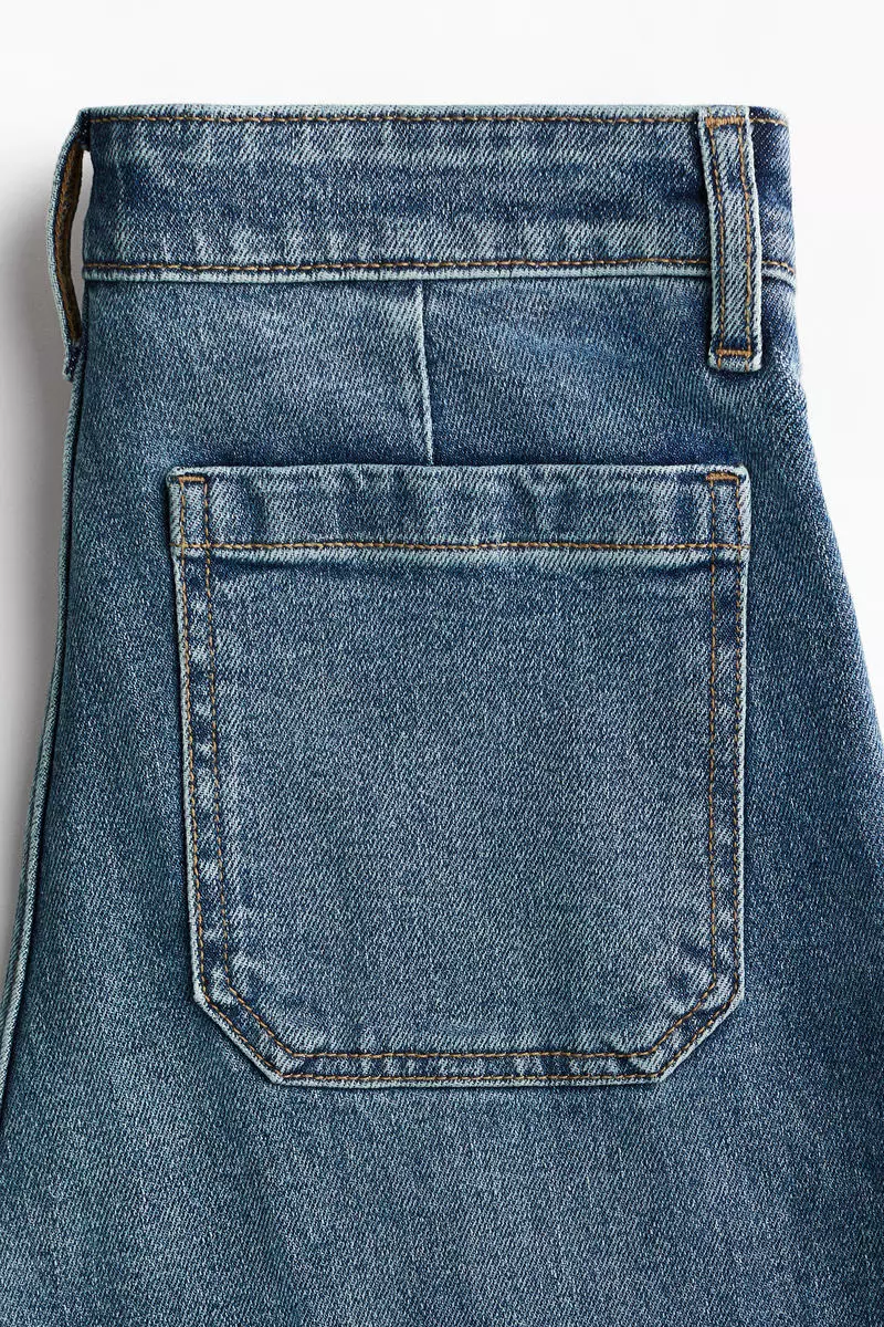 Wide High Jeans