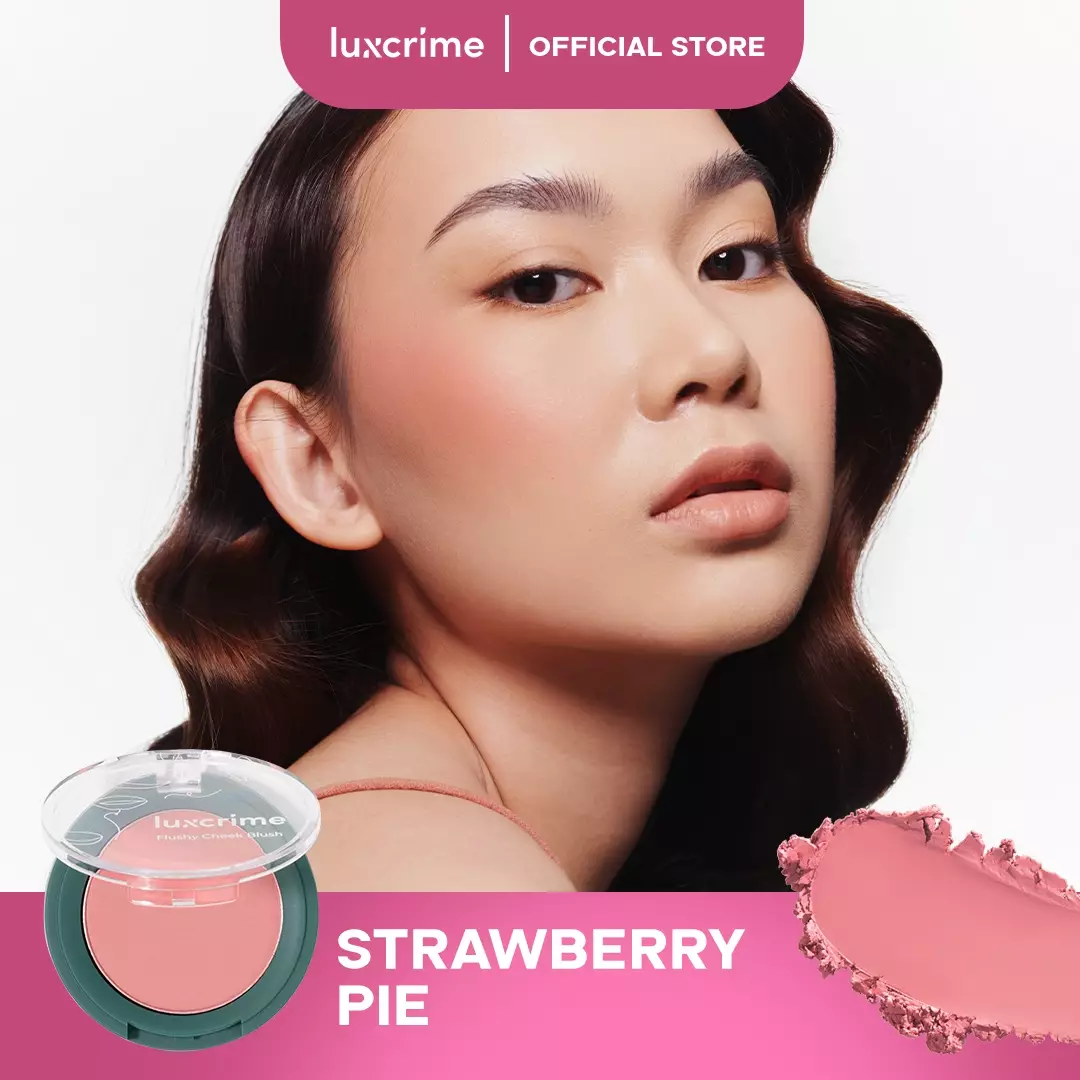 Luxcrime Flushy-Cheek Blush Strawberry Pie
