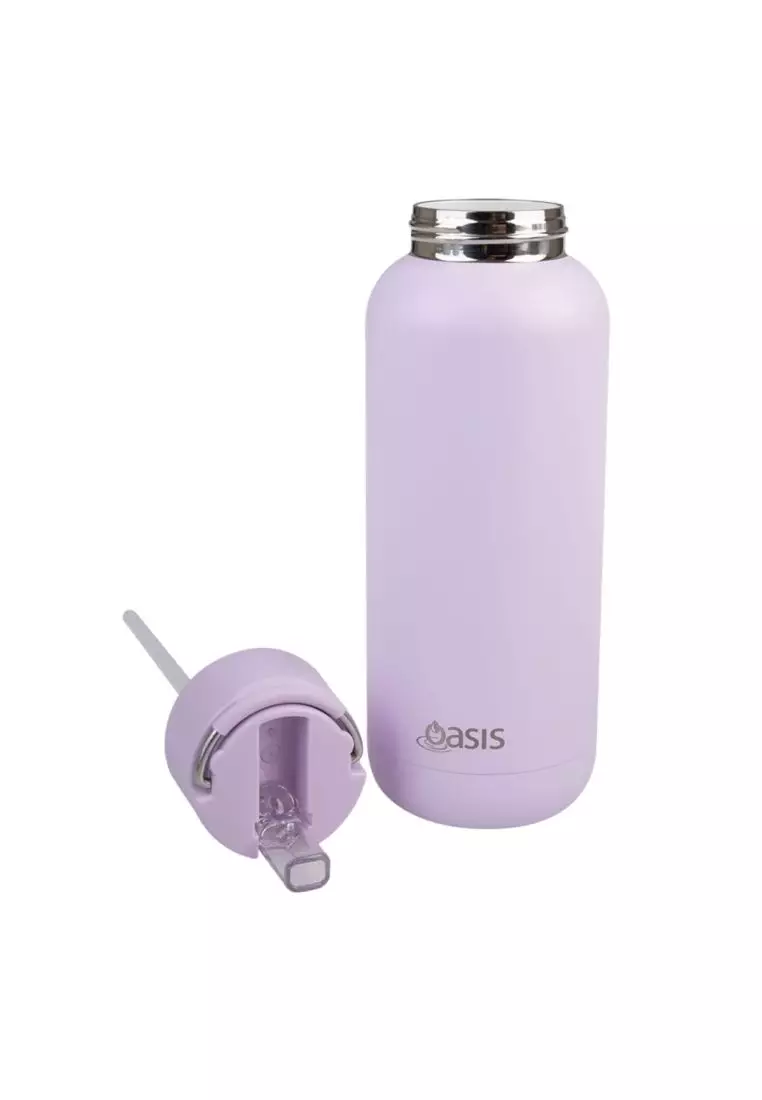 Oasis Stainless Steel Insulated Ceramic Moda Bottle 1L - Orchid