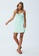 Cotton On green Milly Gather Front Mini Dress 27E1DAA193A1A8GS_3